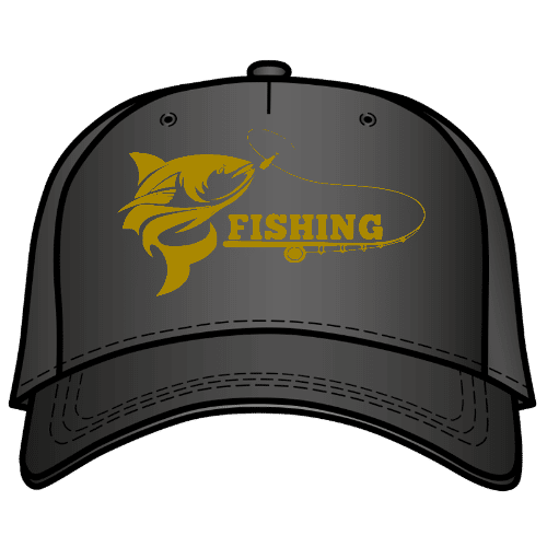 Fishing Cap Custom Graphic Teeprint